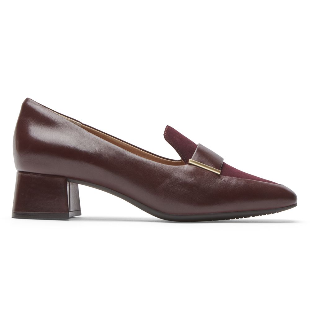 Mocassins Mulher Rockport Total Motion Esma Bordeaux,Portugal JWBYR-5764